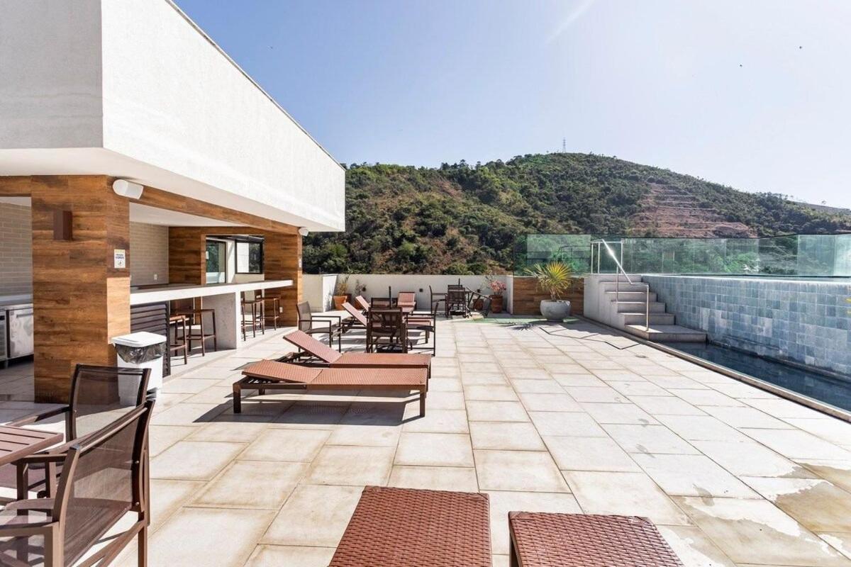 Apto Itaipava, Piscina Borda Infinita, Montanha Petrópolis Exterior foto